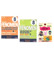 Fenomen 8 LGS (İnkılap-Din) Çıkmış Sorular Ve İkiz Sorular Seti (2018-2025)