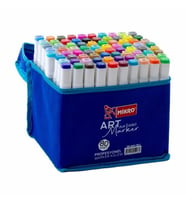 Mikro Çift Uçlu Fosforlu Kalem Art Marker 80 Renk