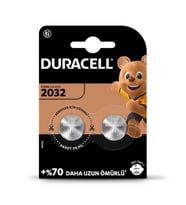 Northcity CR-2032 2'li 3V Lityum Pil – Uzun Ömürlü Güç Kaynağı