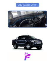 FORD RANGER (2011-2019) Uyumlu Torpido Örtüsü Yansıma Önleyici Kolay Montaj Tam Koruma F35