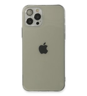 iPhone 12 Pro Kılıf Fly Lens Silikon - Şeffaf