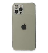 iPhone 12 Pro Kılıf Fly Lens Silikon - Şeffaf