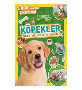 National Geographic Kids Köpekler Çıkartmalı Faaliyet Kitabı