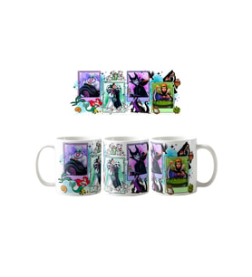 Ghostbastır Design Disney Kötü Karakterler Kupa Bardak Tek Adet K022