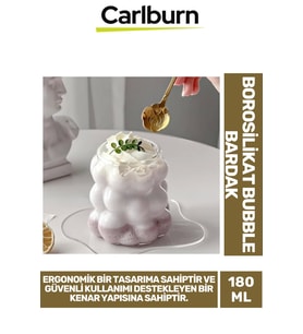 Özel Üretim Şeffaf İnce Isıya Karşı Dirençli Çay Kahve Su Dayanıklı Borosilikat Bubble Bardak