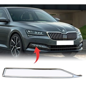 Skoda Superb Sağ Sis Kapağı Kromu 2020 Sonrası 3V0853768D