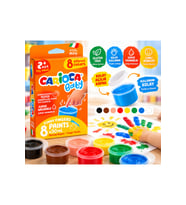 Baby Yıkanabilir Parmak Boyası 8 Renk 50 ml