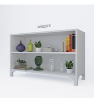 Kenzlife kitaplık tuğçe 068*090*020 byz ayaklı mutfak dolabı banyo ofis ayakkabılık kiler