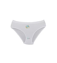 Kadın Bambu Külot Slip Berrak-11554 (Beyaz)