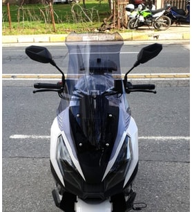 MOTOCAM Volta Apec Apx7 Ön Cam 2025-2026 Model 75cm Füme Renkli 4mm UZUN