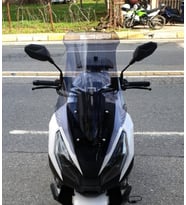 MOTOCAM Volta Apec Apx7 Ön Cam 2025-2026 Model 75cm Füme Renkli 4mm UZUN