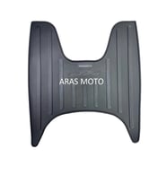 Honda Dio 110 PASPAS Kauçuk Lastik Alt Basamak Paspas ARASMOTO (Siyah)