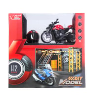 1/12 Motosiklet Ducati Street Fighter PB 3R Sesli