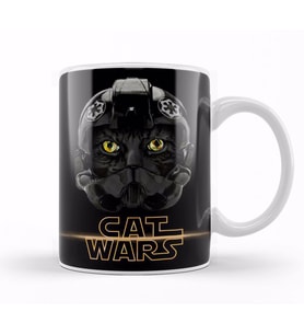 Star Cat Wars 013 Kupa Bardak Porselen