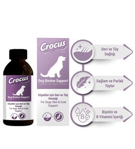 Crocus Köpek Tüy Sağlığı Damlası 100 Ml
