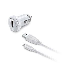 Cellular Line USB Car Charger Kit Ultra Micro Usb Araç Şarj Aleti 2A