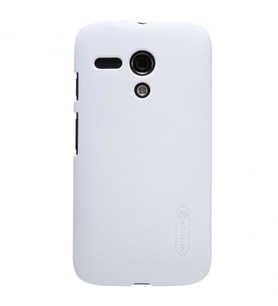 Nillkin Moto G ile Uyumlu Super Frosted Sert Kılıf Beyaz