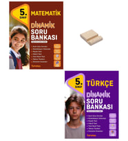 5. Sınıf 2025 Turuncu Dinamik Matematik ve Türkçe Soru Bankası