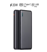 FP10 PD 20W Hızlı Şarj 10.000mAh Type-C ve Mikro USB Girişli Taşınabilir Powerbank