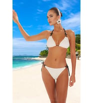 Modern Üçgen Bikini Takımı Plaj Ve Havuz İçin Yaz Koleksiyonu Klora Dayanıklı Hızlı Kuruyan