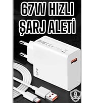 67W Şarj Aleti Turbo Hızlı Type-C Şarj