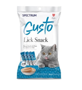 Spectrum Gusto Lick Snack Ton Balığı 4x15gr