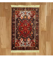 Madalyonlu Etnik Desenli 120 x 180 CM Dijital Baskı Halı