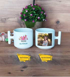 Kadın Sınıf Öğretmenine Hediye Kupa Bardak T Fotoğraflı Öğretmenler Günü Hediyesi