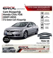 HONDA CİVİC FD6 (2007-2012) 4'LÜ SEDAN MUGEN CAM RÜZGARLIĞI