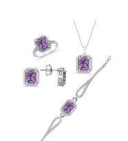 4'lü Gümüş Takı Seti Zarif
