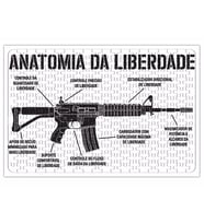 Anatomia da Liberdade Puzzle 240 Parça Yapboz