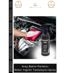 #YağTemizleyici Susuz Araç Bakım Parlatıcı Sprey Güçlü Formül 410 ml Motor Yağ Kir Temizleyici
