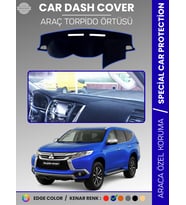 MITSUBISHI PAJERO SPORT (2015-2019) Torpido Örtüsü Premium Torpido Koruma Araca Özel UV Koruma