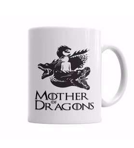 Mother of Dragons Game of Thrones Kupa Bardak Porselen