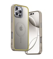 Aohi The Future Iphone 16 Pro Max Kılıfı, Magsafe Uyumlu Telefon Kılıfı, Desert Titanium