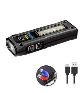 Panther USB Şarjlı Mıknatıslı El Feneri PT-974