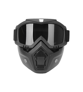 Koruyucu Motosiklet Jet Kask Maskesi