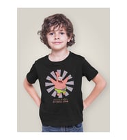 Patrick Star Baskılı Unisex Çizgi Film Süngerbob Çocuk Tişört (1-12 Yaş)