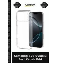 Samsung S26 Uyumlu Sert Kapak Kılıf Telefon Koruma Mobil Aksesuar Cep Kılıfı