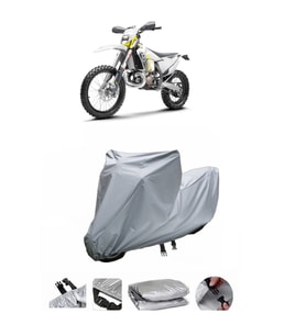 Husqvarna TE 300i  Gri Motosiklet Brandası ARKA ÇANTA UYUMLU DEĞİLDİR