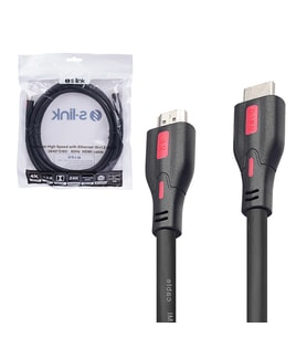 S-LİNK SL-HDM4K13 19+1 V2.0 4K 60HZ 3 METRE HDMI KABLO