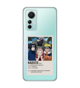 Xiaomi Mi 12 Lite Uyumlu Naruto Anime Desenli Şeffaf Telefon Kılıfı
