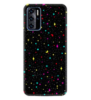 Reeder P13 Blue 2022 Kılıf Silikon Desen Özel Seri Puantiye ve Ay 1726