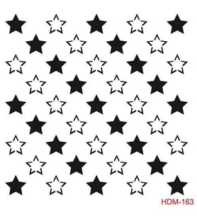 Cadence Home Decor Midi Stencil Boyama Şablonu 25x25 cm. HDM-163 