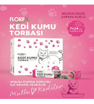 Kedi Kumu Torbası Pudra Kokulu