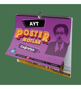 Kr Akademi Yayınları Ayt Coğrafya Poster Notları