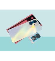 Tkgz - Oppo Realme C55 FULL KASA Arka Kapak Batarya Kapağı - BEYAZ