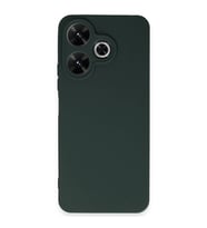 Xiaomi Redmi 13 4g Kılıf First Silikon - Koyu Yeşil