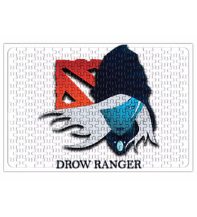 Drow Ranger Dota 2 Puzzle 240 Parça Yapboz