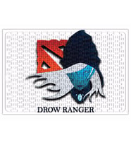 Drow Ranger Dota 2 Puzzle 240 Parça Yapboz